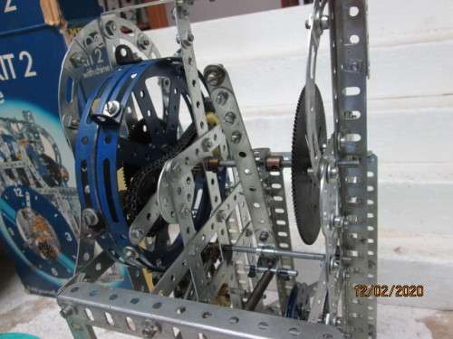 MECCANO CLOCK KIT 2 WITH CHIME (BOXED) - LOT 369z