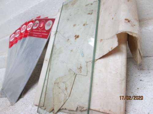 K&S EASY SOLDER TIN SHEETS x5 - LOT 390z
