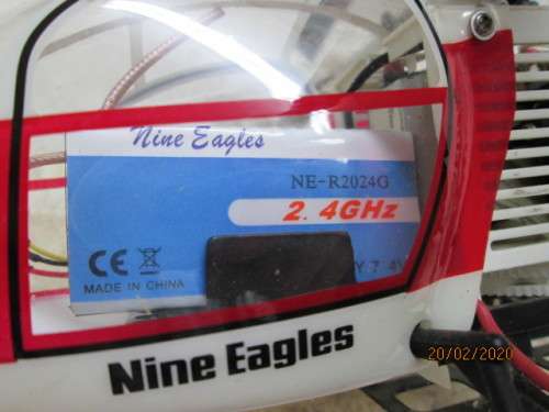 RC NINE EAGLES HELICOPTER - LOT 453z