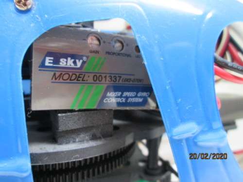 RC ESKY HOBBY E-500 HELICOPTER - LOT 454z