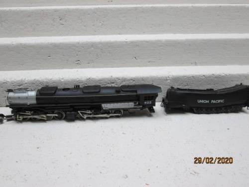 HO SCALE : RIVAROSSI BIG BOY STEAM LOCOMOTIVE (FOR SPARES) - LOT 568z