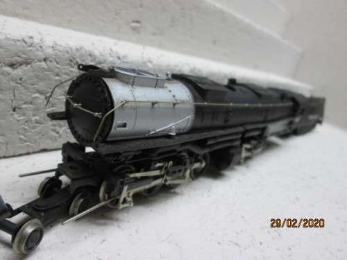 HO SCALE : RIVAROSSI BIG BOY STEAM LOCOMOTIVE (FOR SPARES) - LOT 568z