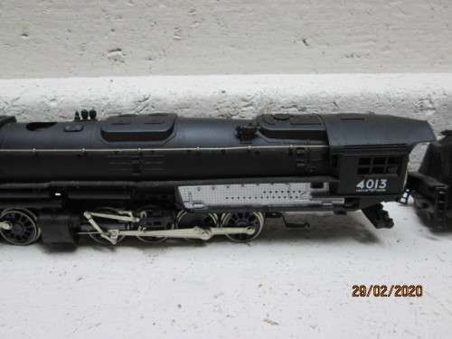 HO SCALE : RIVAROSSI BIG BOY STEAM LOCOMOTIVE (FOR SPARES) - LOT 568z