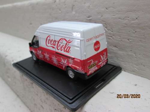 OXFORD  FORD TRANSIT VAN  "COCA-COLA" (BOXED) - LOT 589z