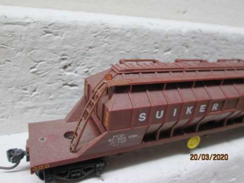 HO SCALE : LIMA SAR FCD SUGAR HOPPER - LOT 625z