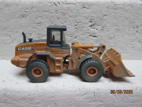 HO SCALE : NORSCOT CASE 721D WHEEL LOADER (BOXED) - LOT 677z