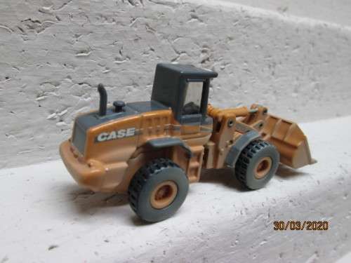 HO SCALE : NORSCOT CASE 721D WHEEL LOADER (BOXED) - LOT 677z