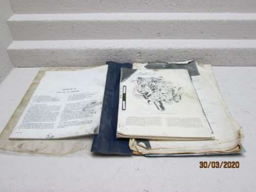 FORD 1100 1300 V4 AND V6 ENGINE MANUALS - LOT 680z