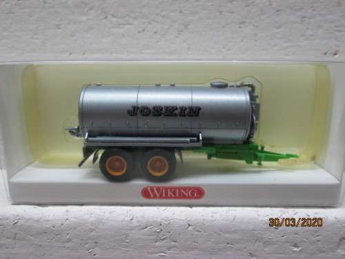HO SCALE : WIKING ROAD TRAILER  / JOSKIN (BOXED) - LOT 781z
