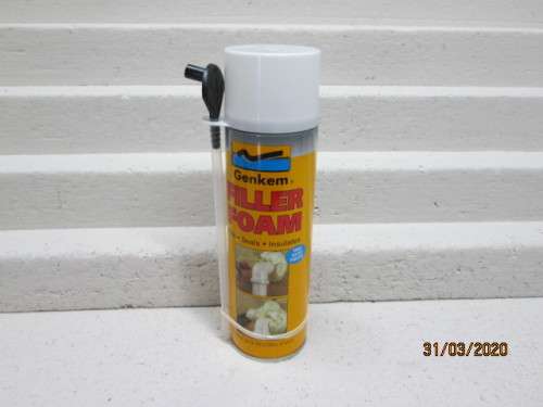 HO SCALE : GENKEM FOAM FILLER (MAKES 20 LITRES OF FOAM) - LOT 819z
