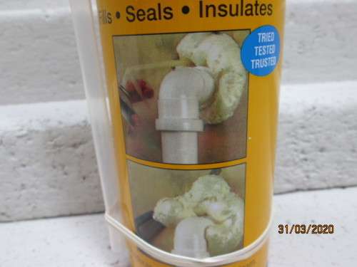 HO SCALE : GENKEM FOAM FILLER (MAKES 20 LITRES OF FOAM) - LOT 819z
