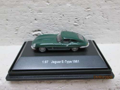 HO SCALE : GAUGEMASTER 1961 JAGUAR E-TYPE CAR  (BOXED) - LOT 876z
