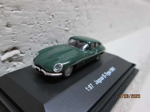 HO SCALE : GAUGEMASTER 1961 JAGUAR E-TYPE CAR  (BOXED) - LOT 876z