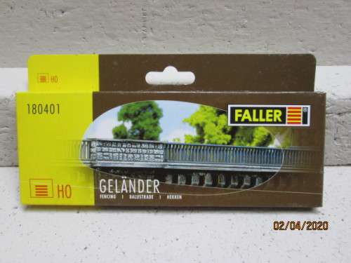 HO SCALE : FALLER FENCING (BOXED) - LOT 4AA