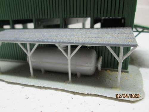 HO SCALE : MODELPOWER - LUMBER YARD (BOXED) - LOT 34AA