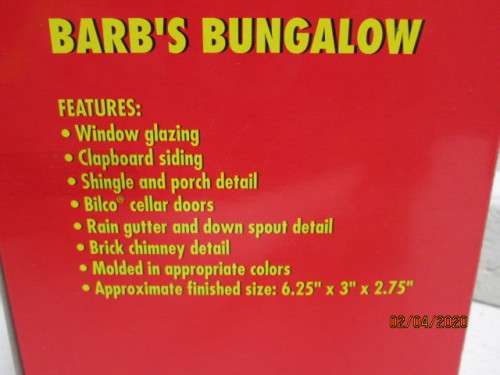 HO SCALE : ATLAS - BARB'S BUNGALOW HOUSE (BOXED) - LOT 40AA