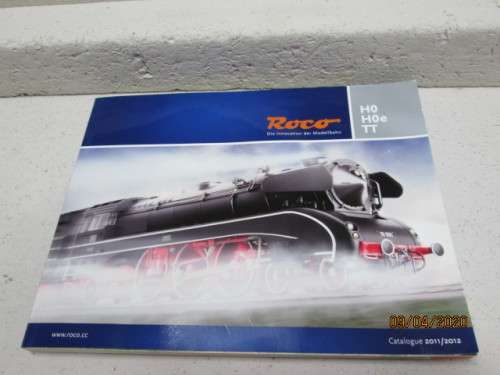 HO SCALE : ROCO CATALOGUE 2011/2012 - LOT 150AA