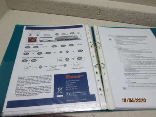 VIESSMANN & ROCO FLIP FILE MAINLY ABOUT DCC OPERATION - LOT 345AA