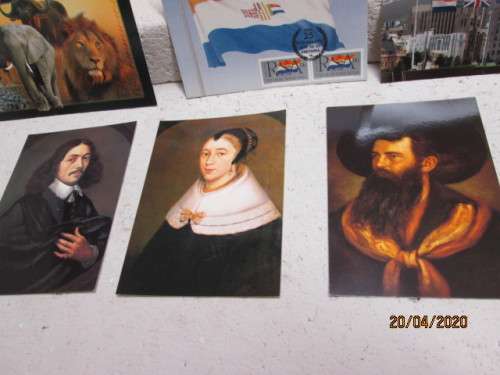 REDUCED TO CLEAR : SOUTH AFRICAN HISTORY : POSTCARDS x9 - LOT 420AA