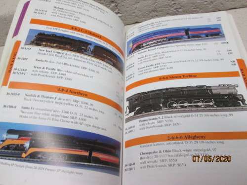 O SCALE : MTH ELECTRIC TRAIN CATALOGUE - LOT 568AA