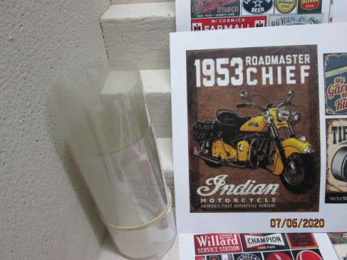 HO SCALE : x18 SHEETS OF PRINTED POSTERS (A4 SIZE) - LOT 579AA