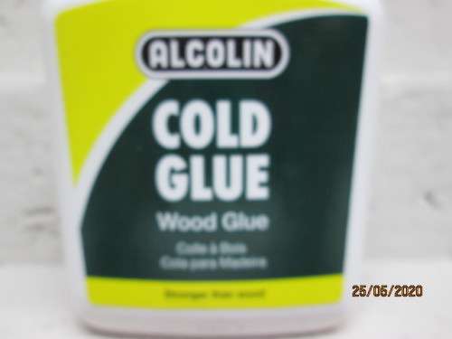 HO SCALE : ALCOLIN COLD GLUE / WOOD GLUE (125 ml) - LOT 704AA