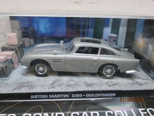 DIE CAST : 007 COLLECTION : ASTON MARTIN DB5 - GOLDFINGER (No 25) - LOT 967AA
