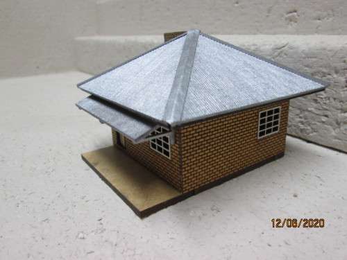 HO SCALE : SAR SMALL RAILWAY STATION BUILDING