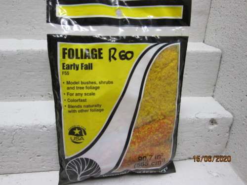 HO SCALE : WOODLAND SCENICS FOLIAGE EARLY FALL - LOT 118BB
