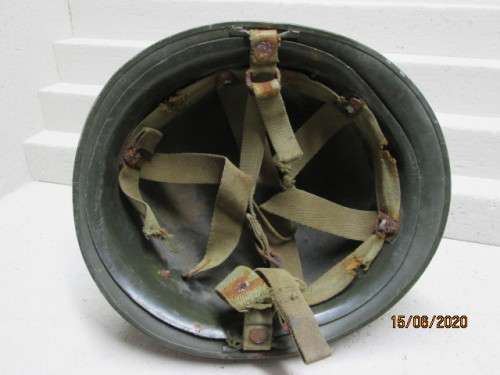 REDUCED TO CLEAR : ARMY HELMET / STAALDAK  - LOT 143BB