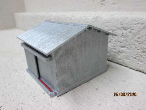 HO SCALE : SAR CORRUGATED SHED