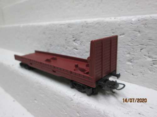 HO SCALE : LIMA FLAT CAR (SAR COLOURS) - LOT 468BB