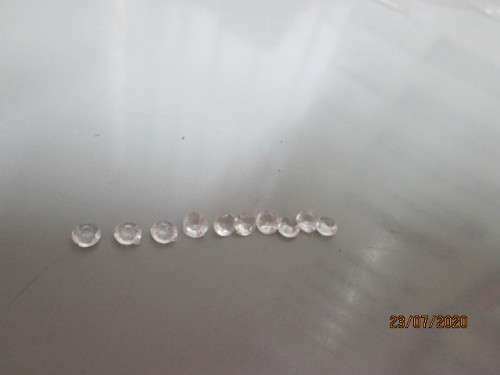 HO SCALE : LOCOMOTIVE OLD STYLE HEADLIGHTS X10 - LOT 585Y