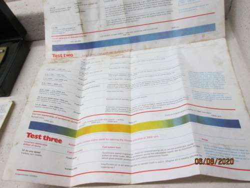 GUNSONS COLORTUNE 500 FUEL SYSTEM DIAGNOSIS KIT - IN BOX -  LOT 507BB