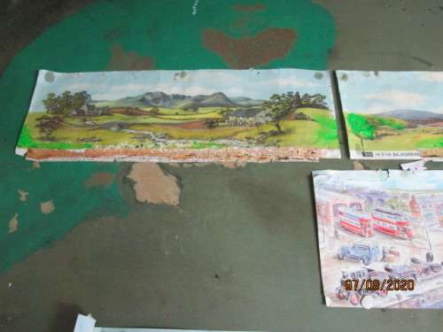 HO SCALE: PECO BACKDROP SCENERY SHEETS