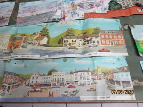 HO SCALE: PECO BACKDROP SCENERY SHEETS