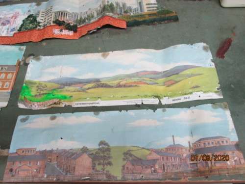 HO SCALE: PECO BACKDROP SCENERY SHEETS