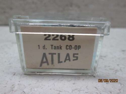 N SCALE: ATLAS:  SINGLE DOME CO-OP TANK CAR- BOXED