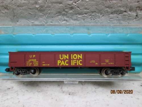 N SCALE: ATLAS: UNION PACIFIC GONDOLA - BOXED