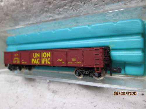 N SCALE: ATLAS: UNION PACIFIC GONDOLA - BOXED