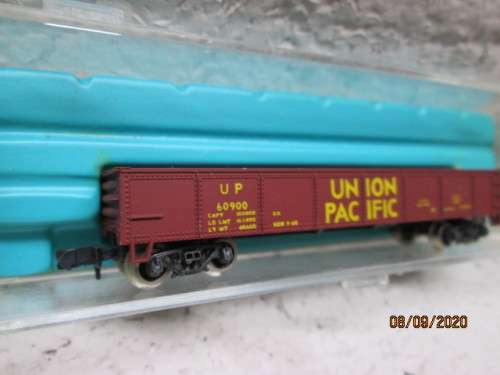 N SCALE: ATLAS: UNION PACIFIC GONDOLA - BOXED
