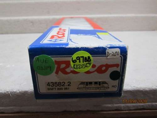 HO SCALE : ROCO : SNFT DIESEL LOCOMOTIVE - BOXED