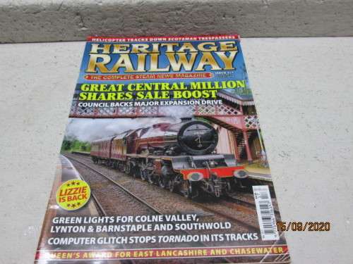 REDUCED TO CLEAR : HERITAGE RAILWAY MAGAZINE