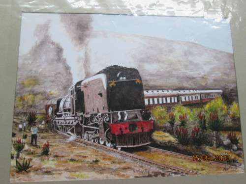 GMA PRINT IN THE CREIGHTON AREA FROM ALIOE FESTIVAL - A3 SIZE