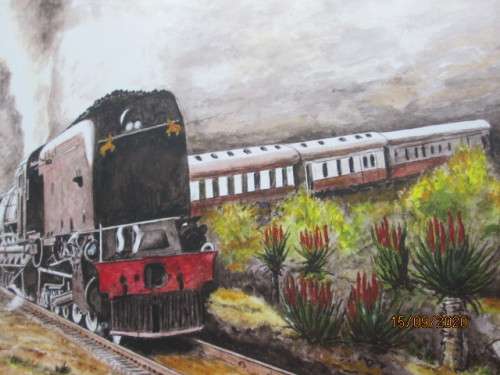 GMA PRINT IN THE CREIGHTON AREA FROM ALIOE FESTIVAL - A3 SIZE