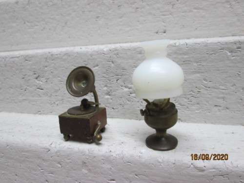 BRASS MINI PRINTERS TRAY ORNAMENTS