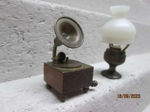 BRASS MINI PRINTERS TRAY ORNAMENTS