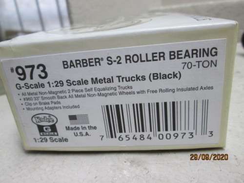 G SCALE : KADEE BOGIES X2 - BOXED
