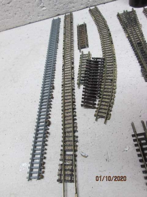 N SCALE :  VARIOUS TRACK AND POINTS