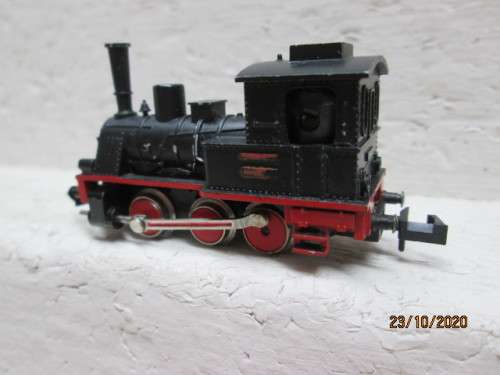 N SCALE : MINITRIX : 0-6-0 STEAM LOCOMOTIVE
